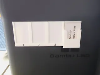Bambu Lab External Filament Cardholder