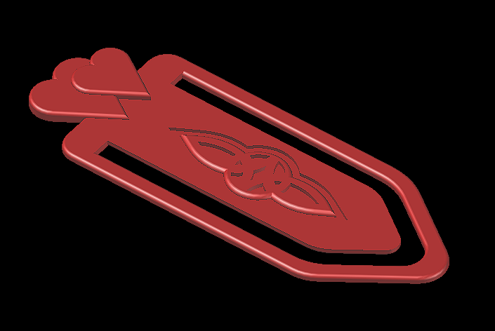 Valentine Bookmark