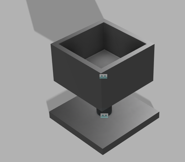 2 x 2 Rubik's cube holder