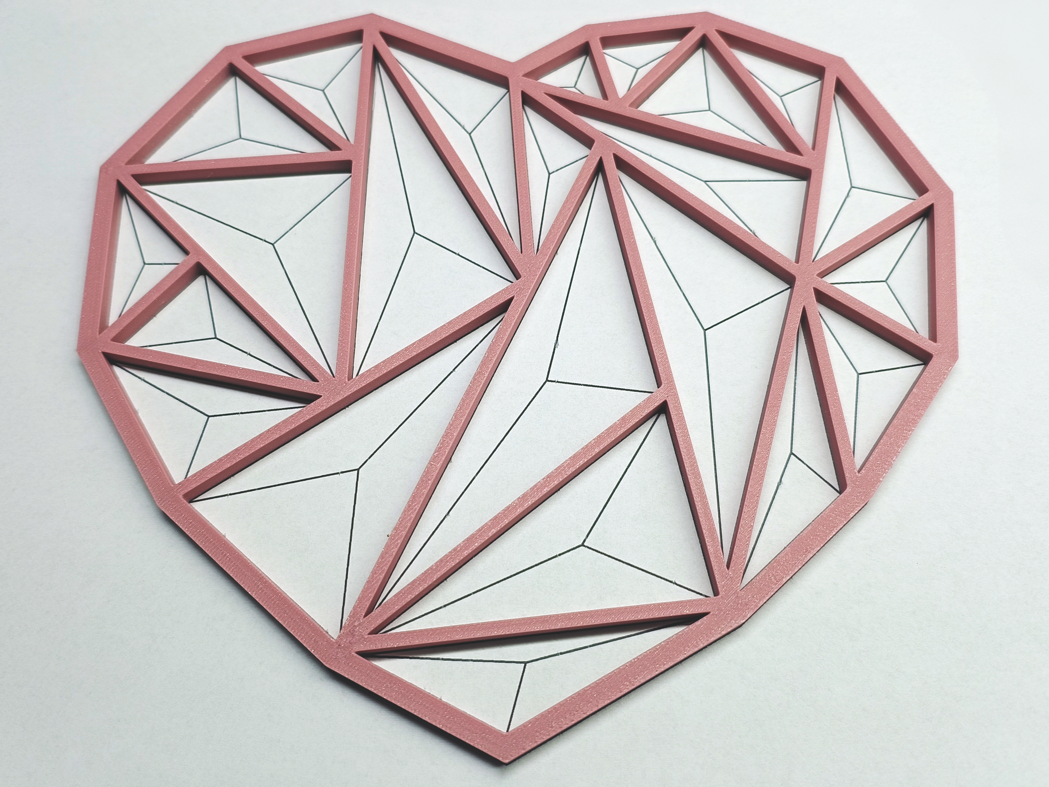 Heart – triangular design — thumbnail 7
