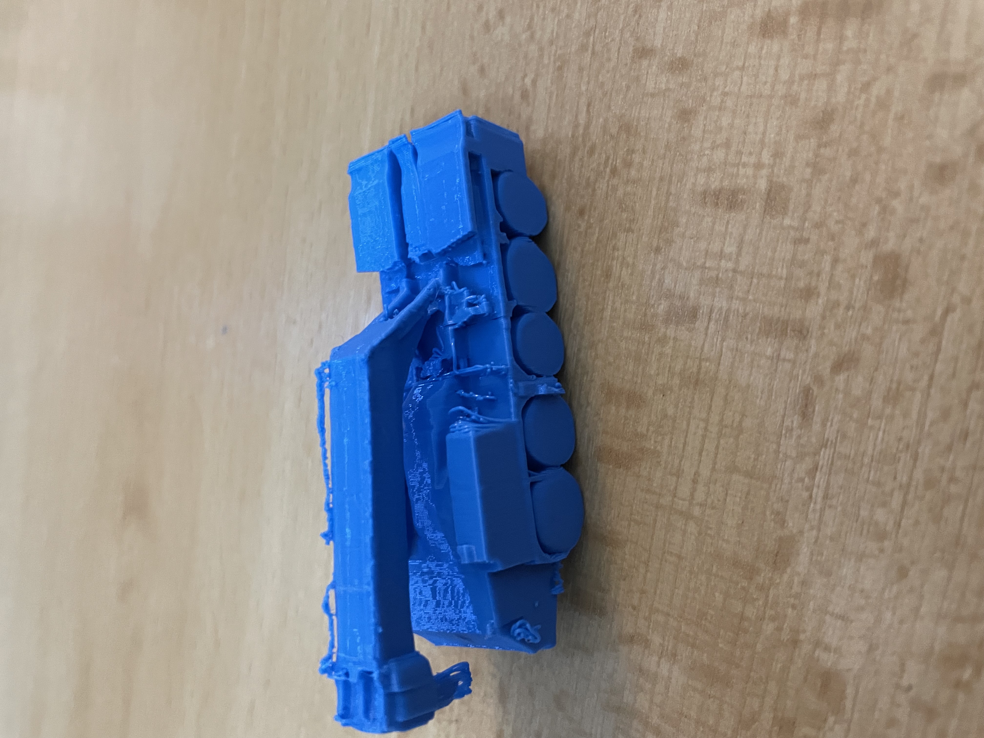 Futuristic auto crane