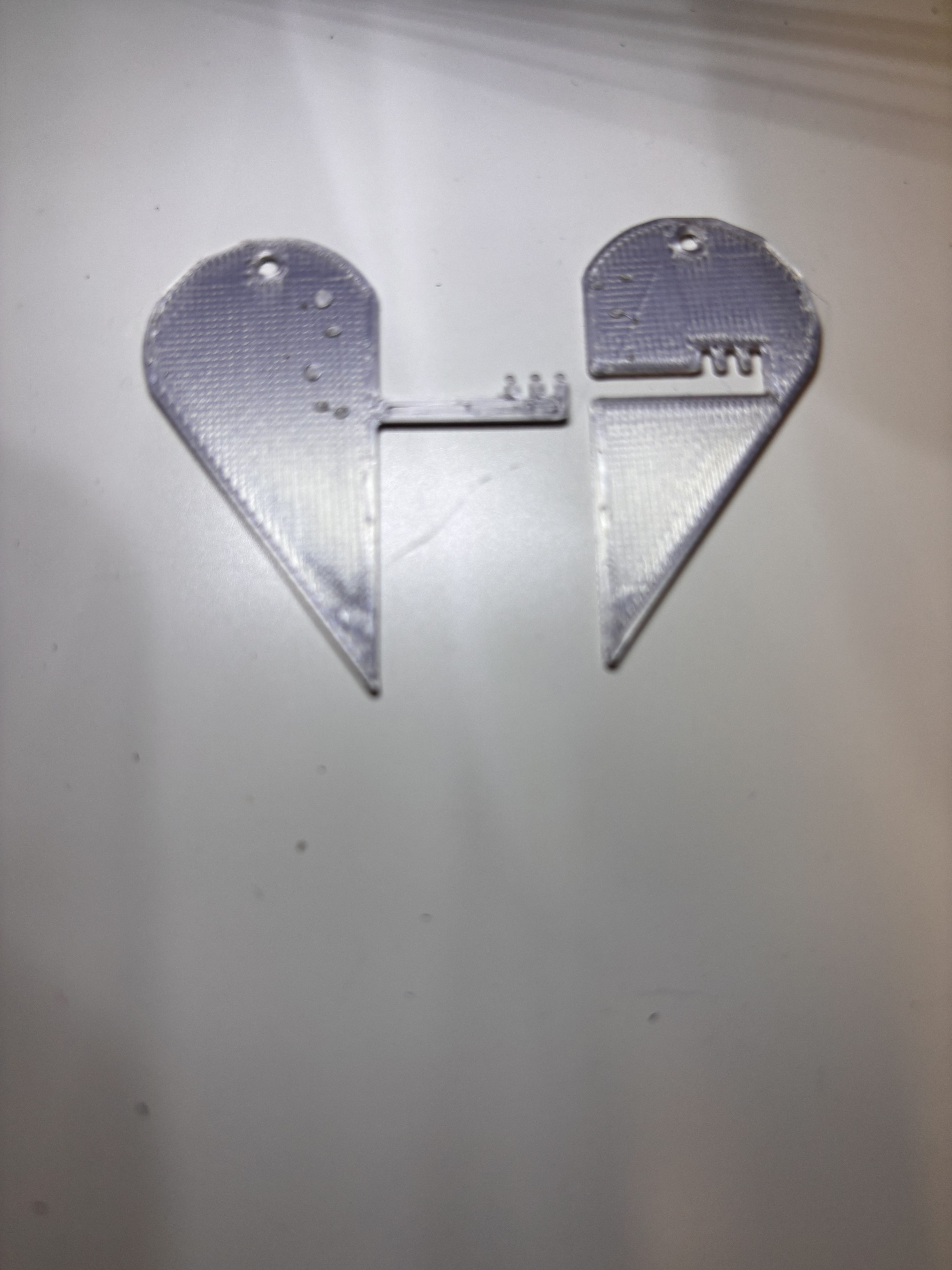heart key chain