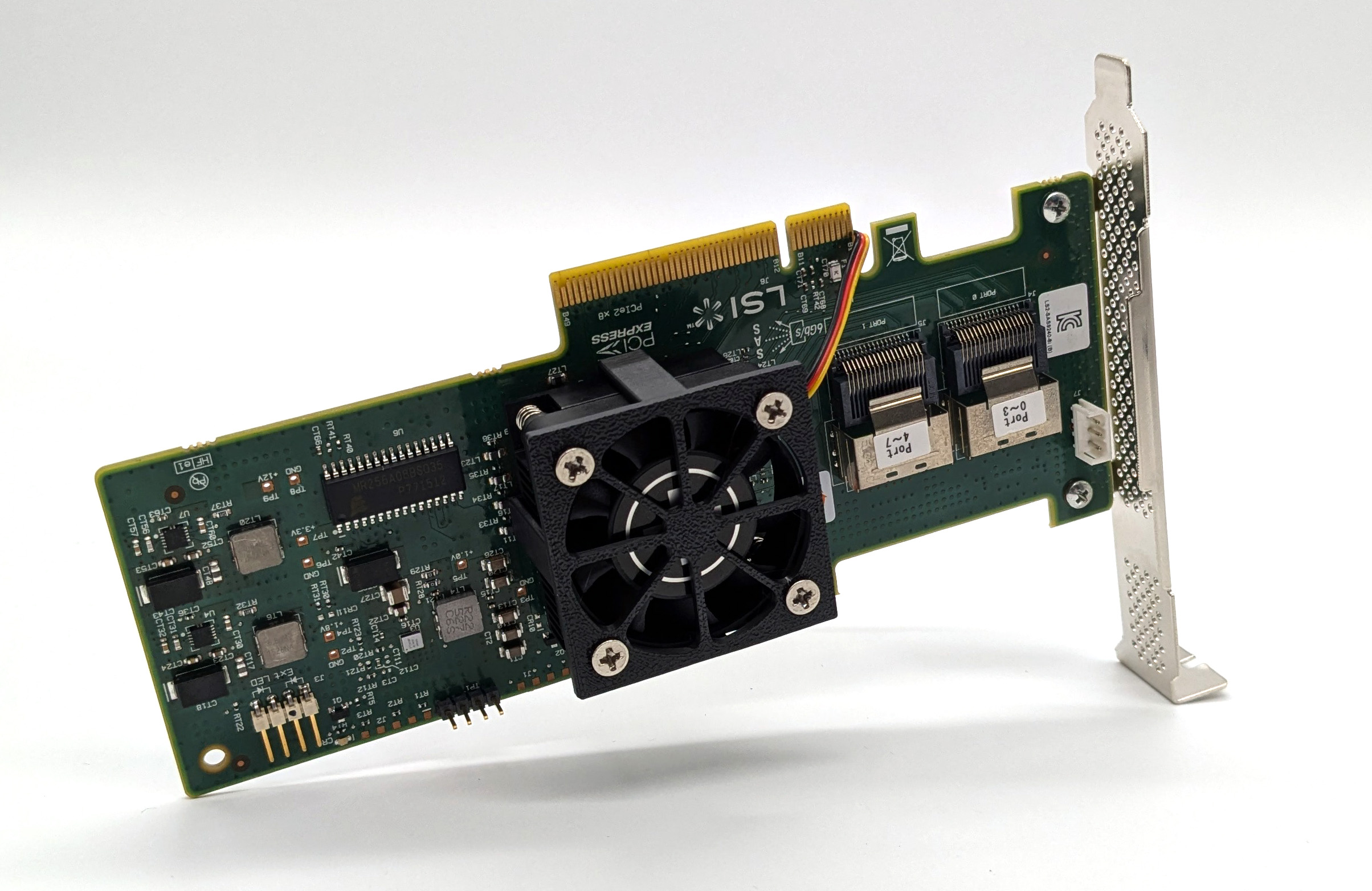 LSI 9240-8i 40mm Fan Adapter