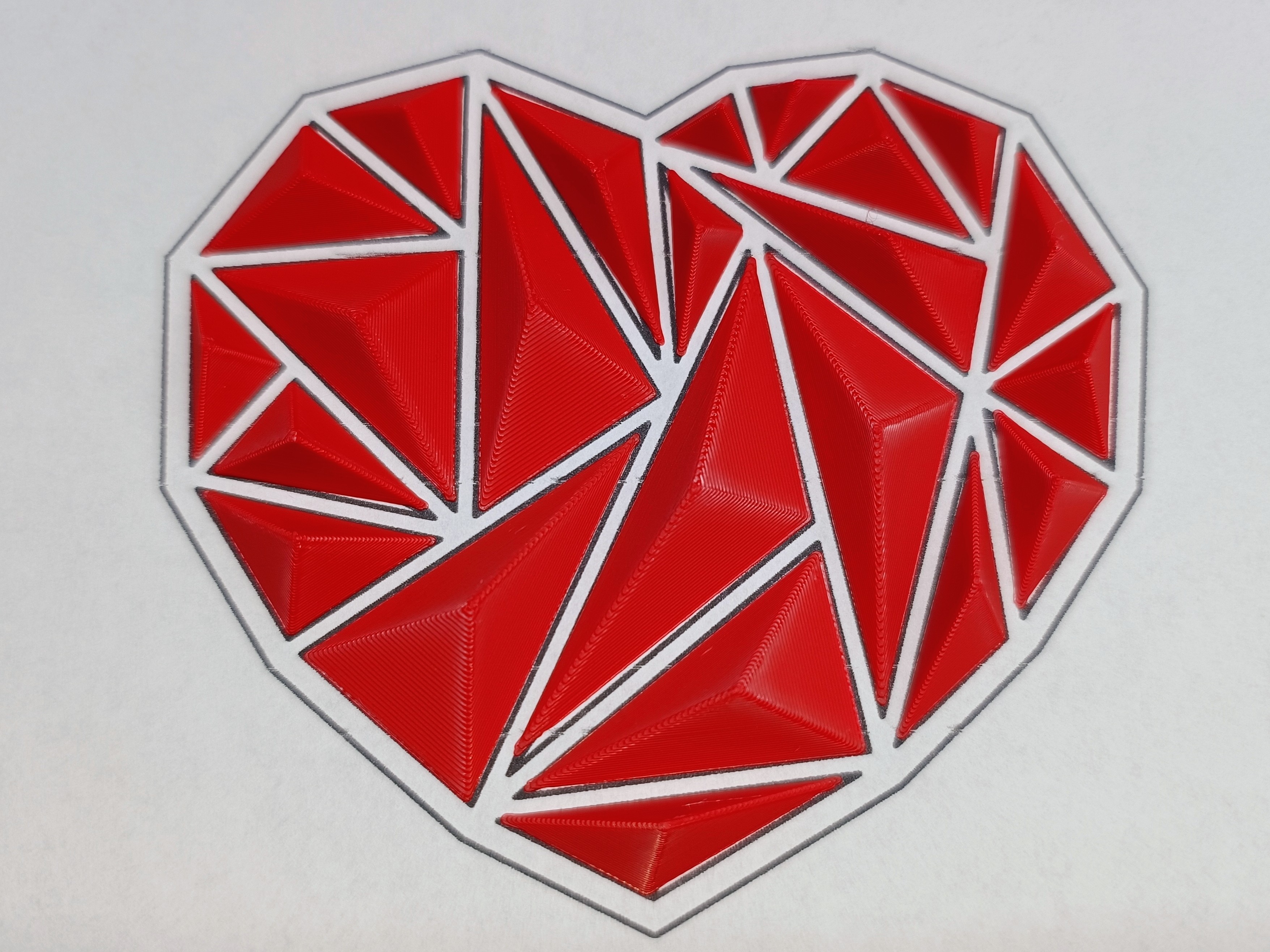 Heart – triangular needle (pyramids) — thumbnail 5