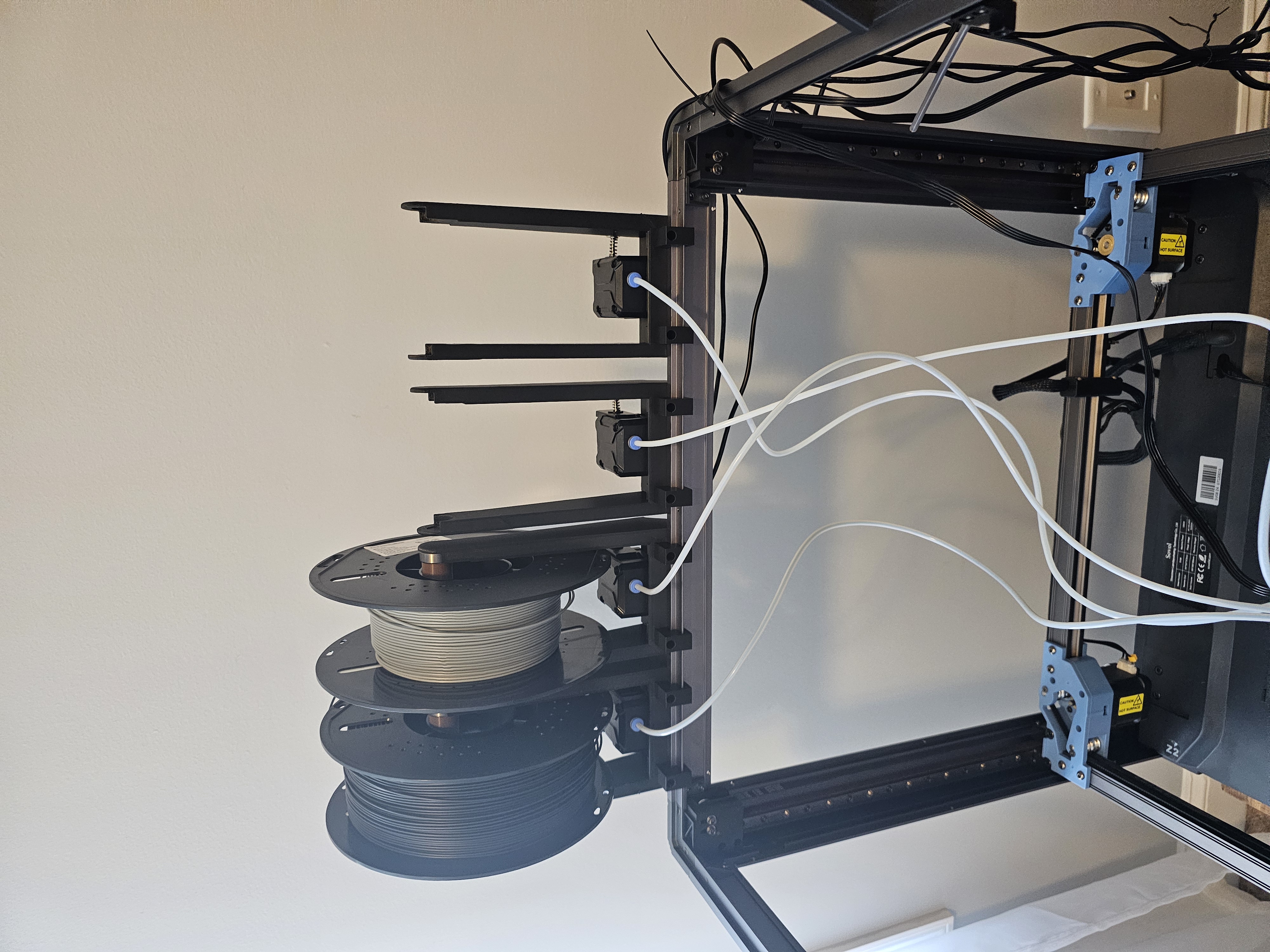 SV08 COPRINT spool and extruder mount