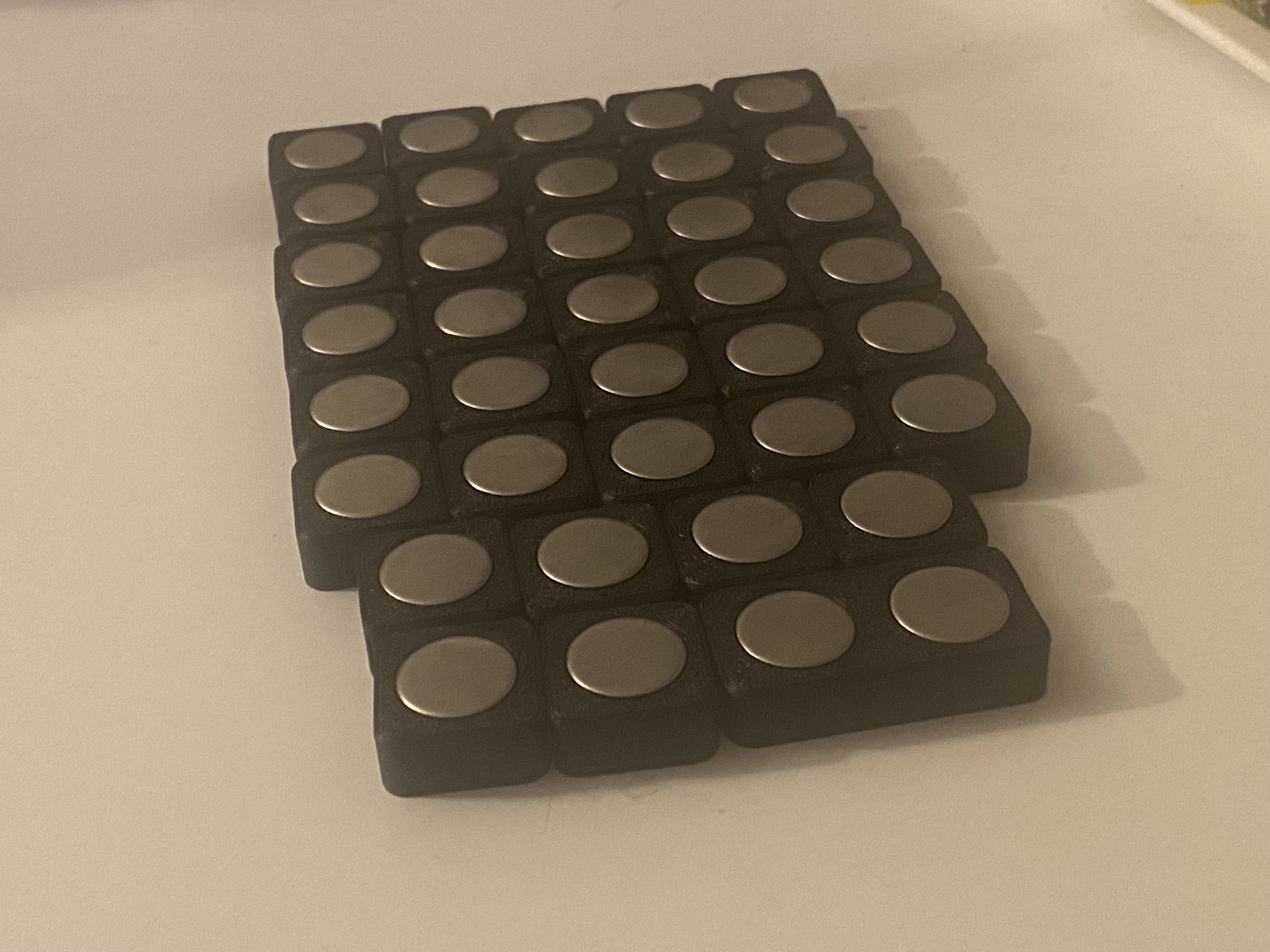 Metal Plate Keycaps