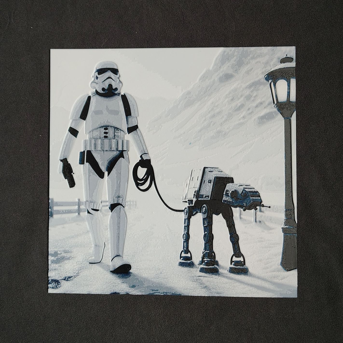Baby AT-AT HueForge