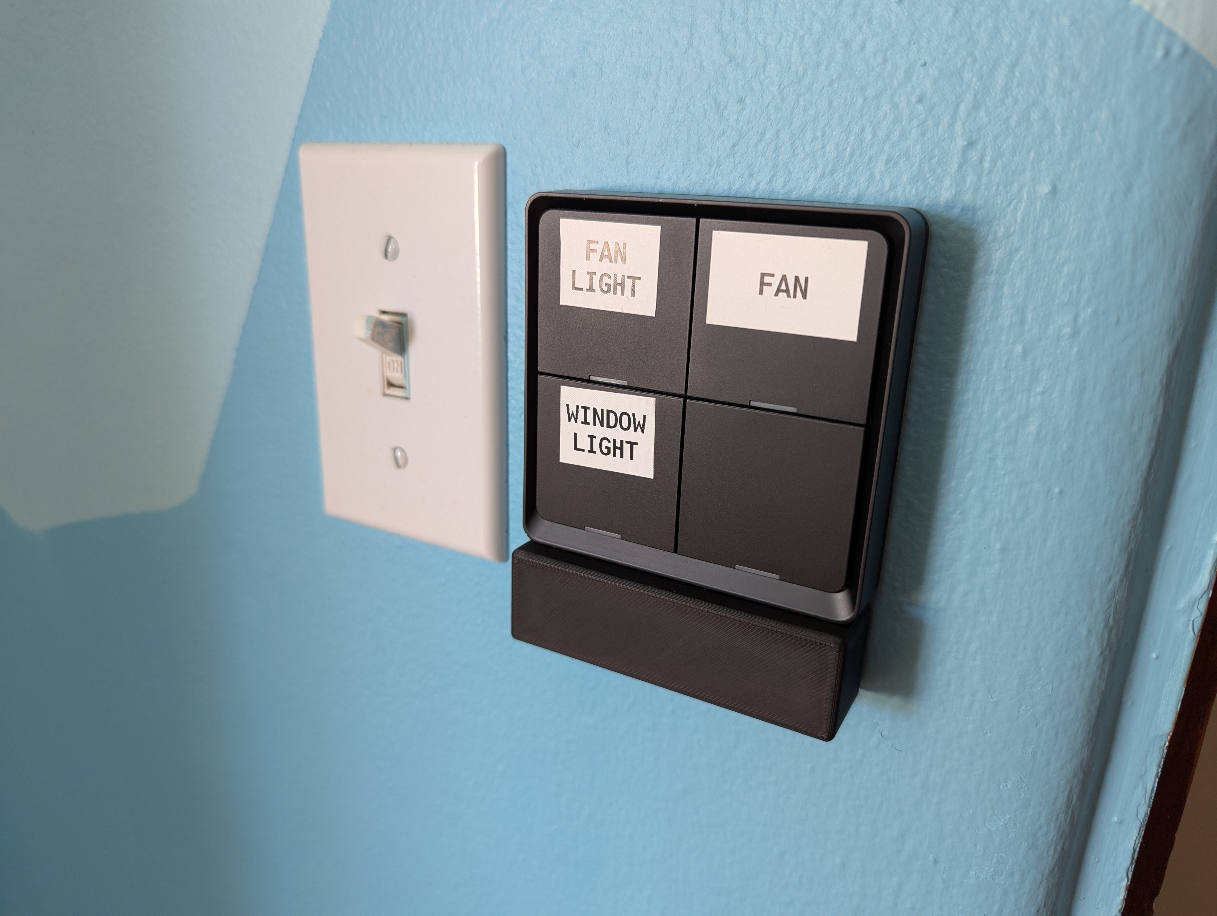 4 Gang Zigbee Wall Button 18650 Upgrade