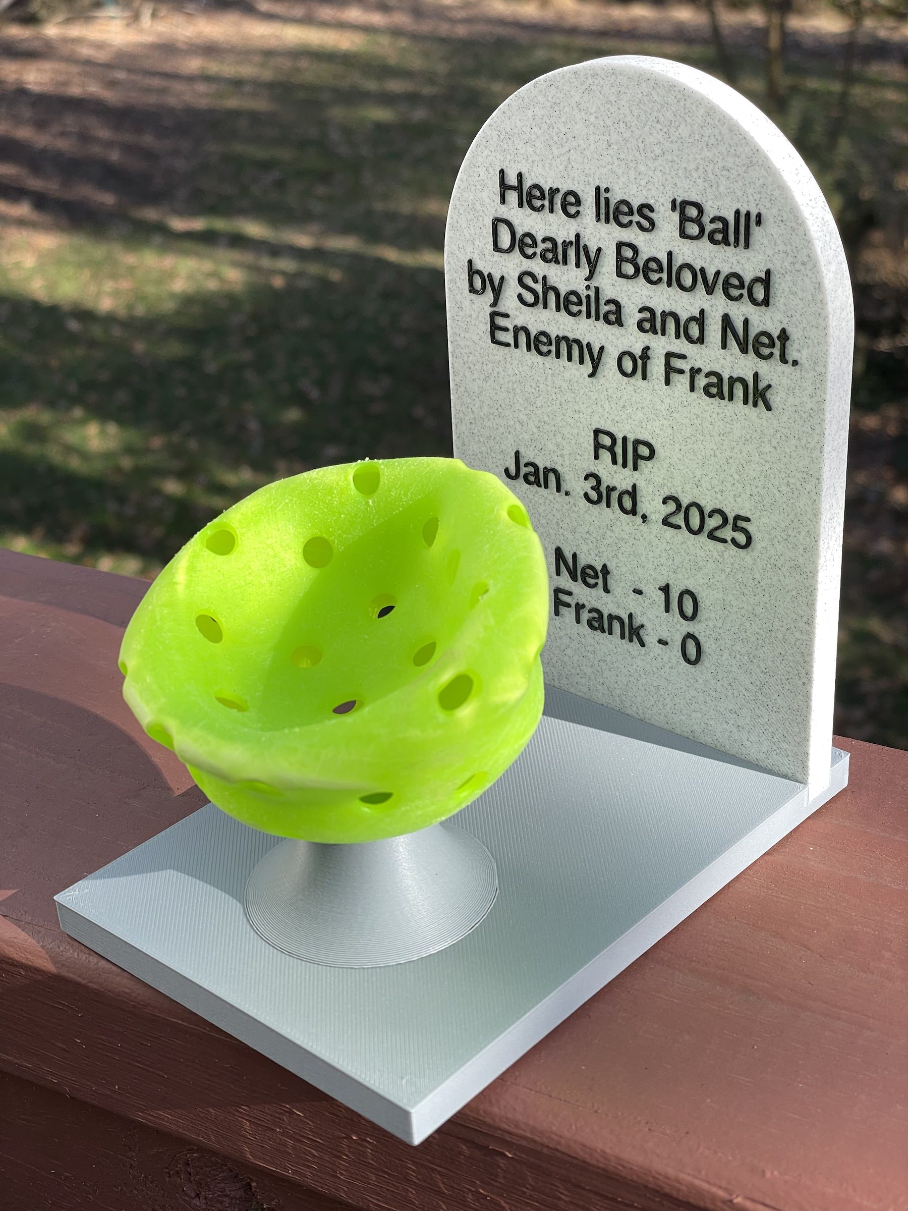 AoO - Pickleball Tombstone