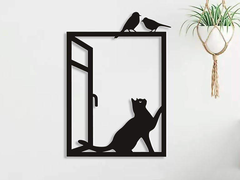Cat in Window