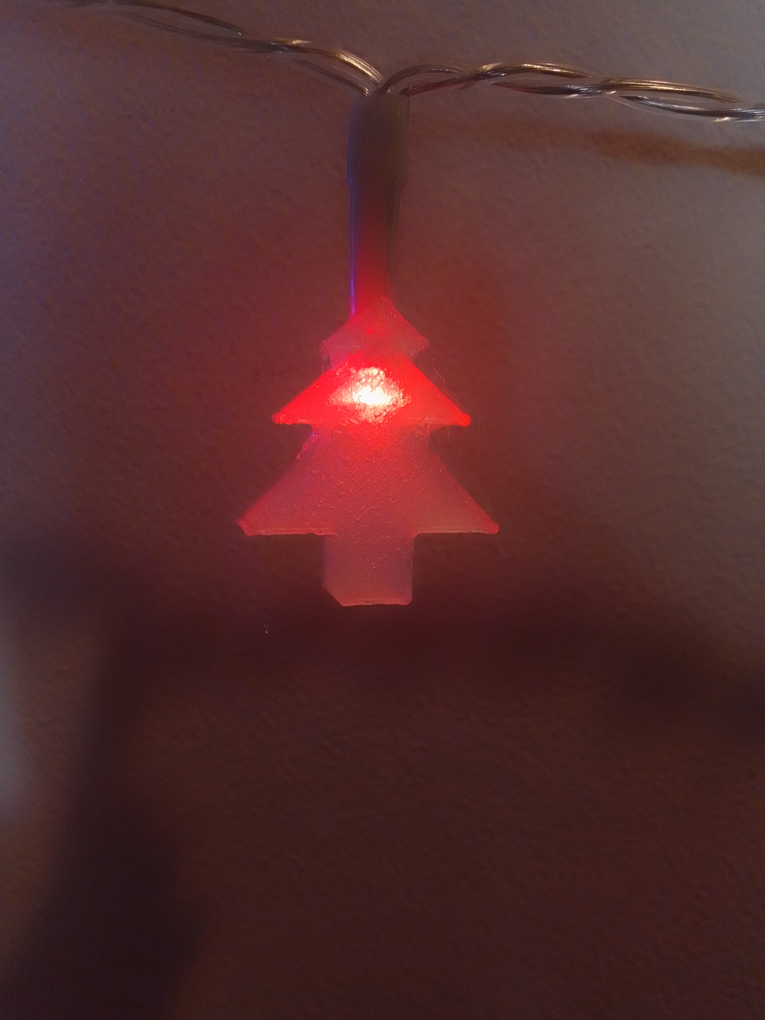 Christmas tree decoration for LED strips