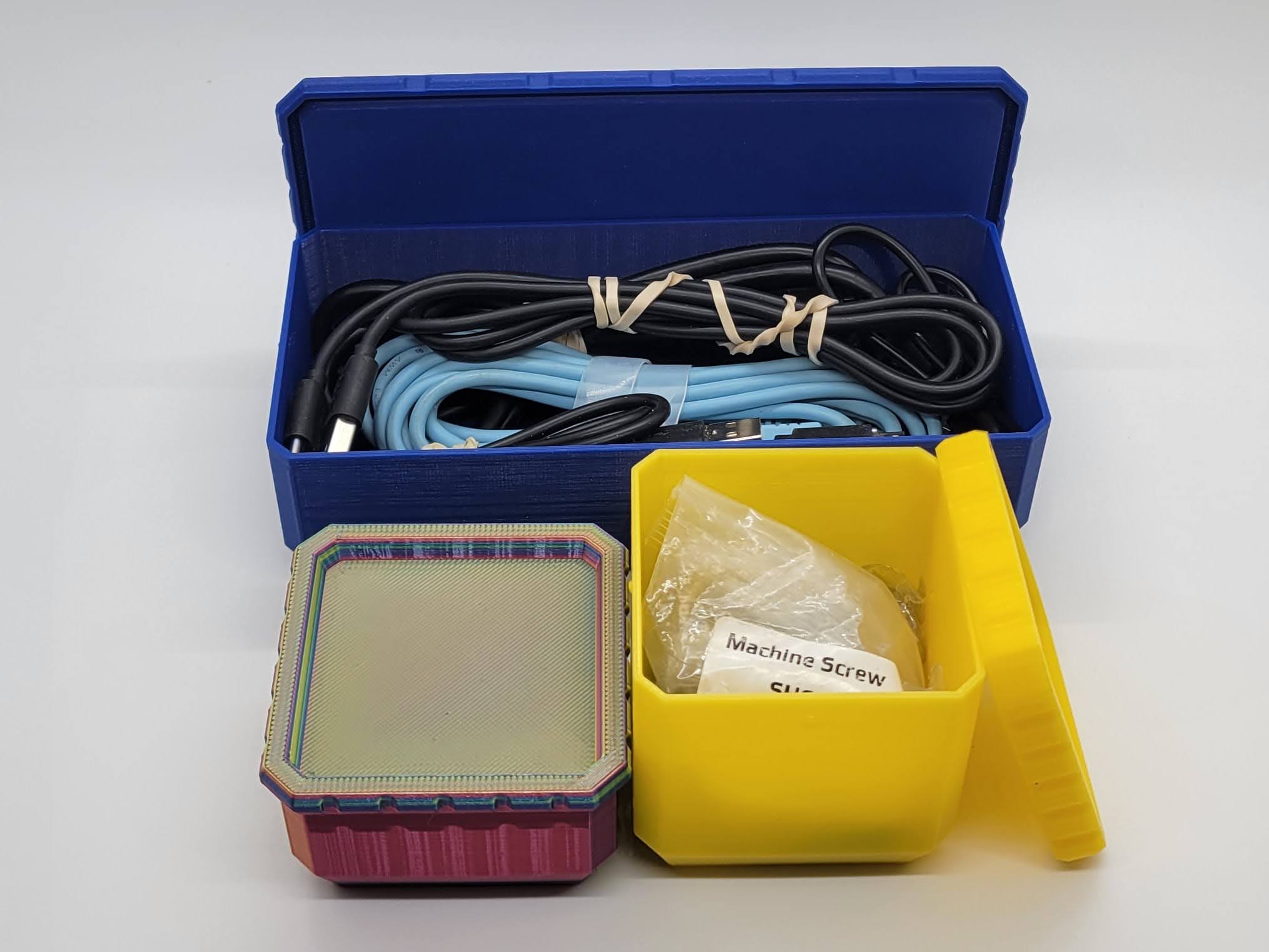 Miniatura 3 do modelo 3D Customizable Stackable Box