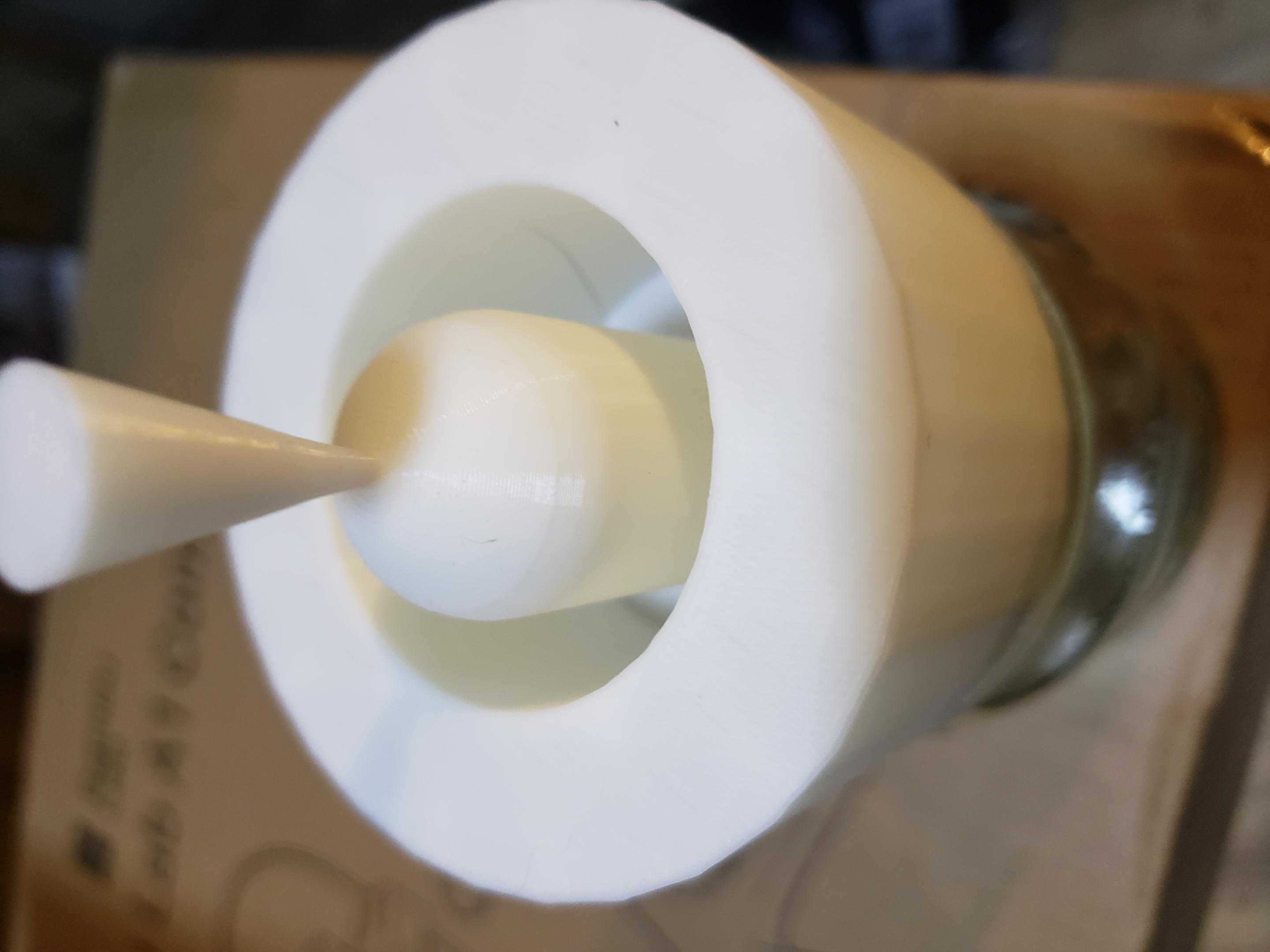 Fermentation bell for Ball jars
