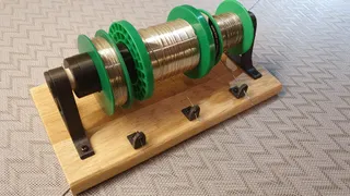 Solder spool holder by Blinkinlabs