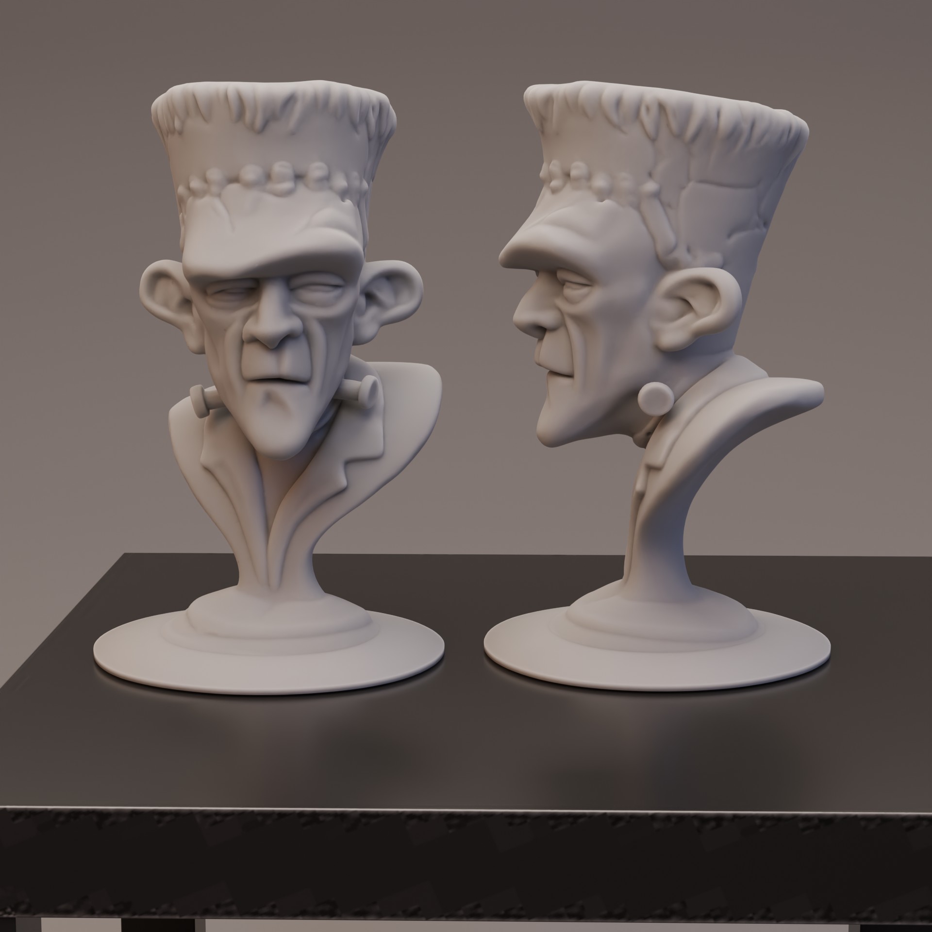 Frankenstein bust