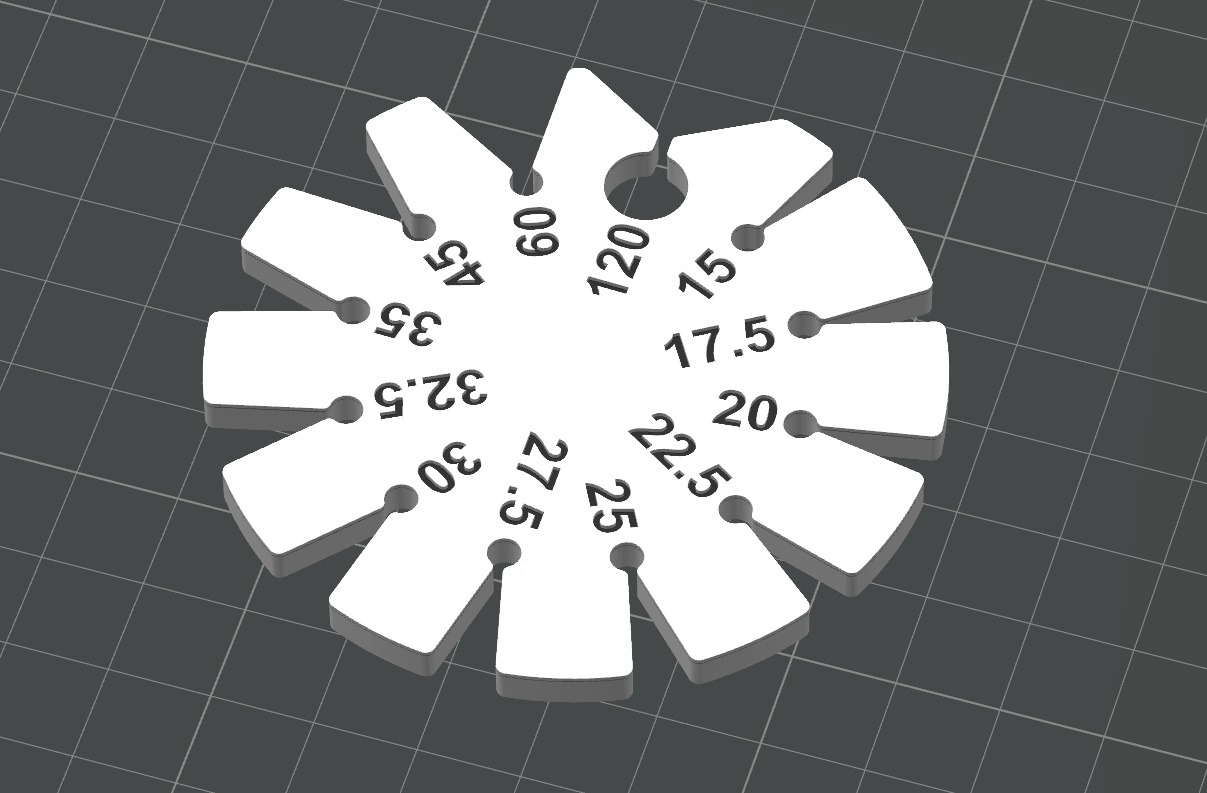 Miniatura 3 do modelo 3D Bevel Angle Gauge