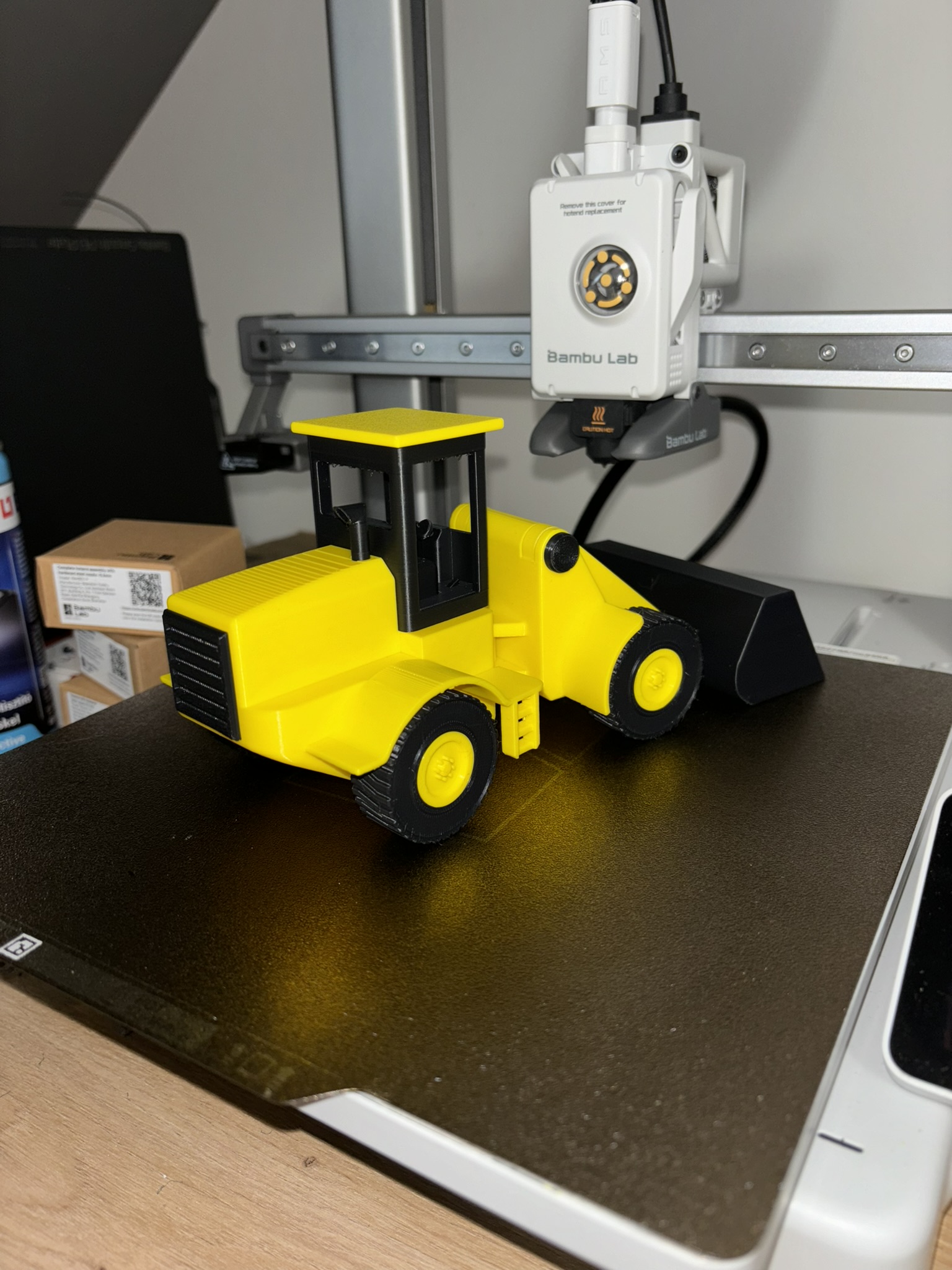 Miniatura 2 do modelo 3D Wheel loader