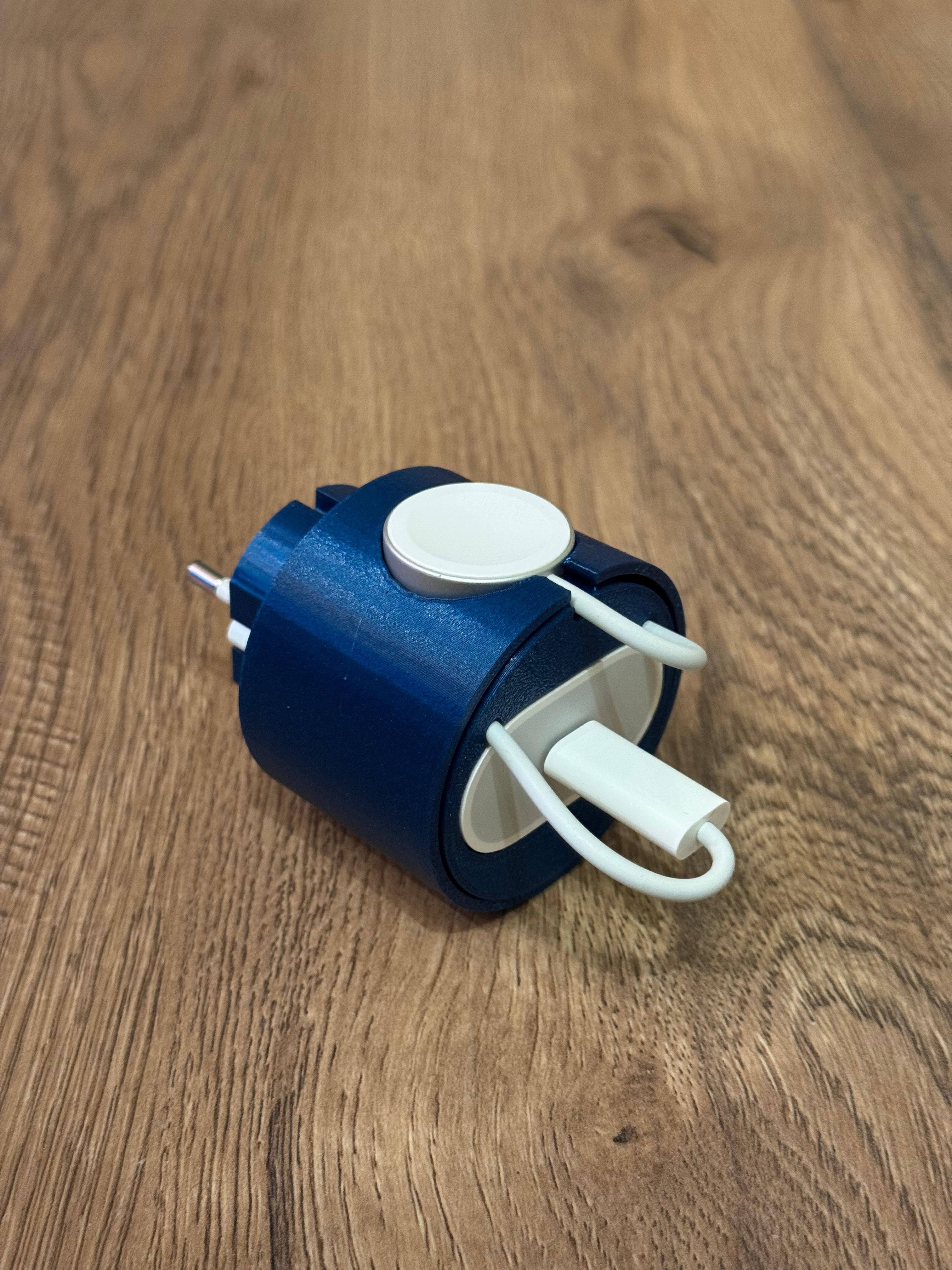 Apple Watch Schuko Plug with USB-C A1692