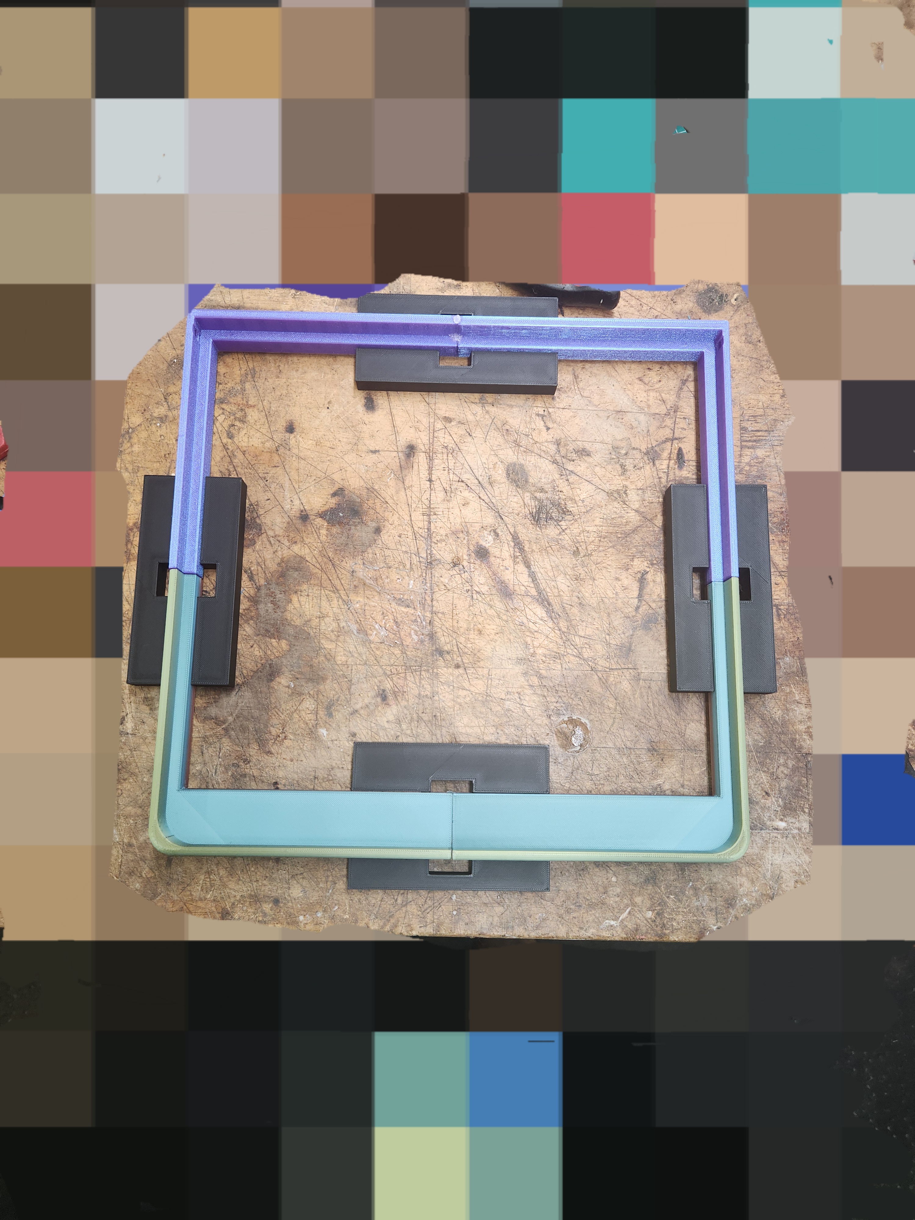 Flashforge Adventure 5m Pro Lid Riser Cover Glue Jig