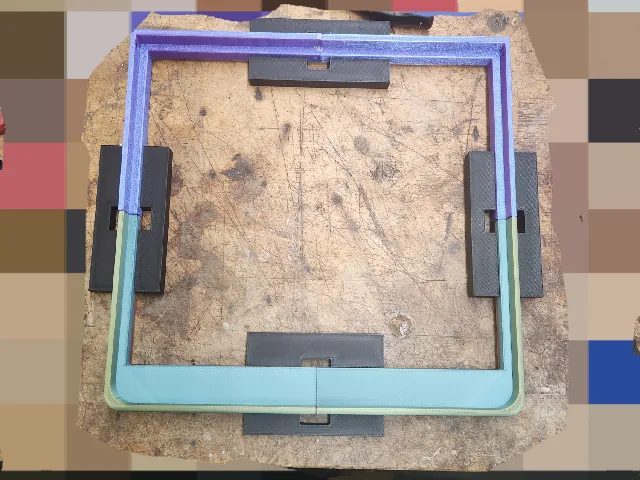 Flashforge Adventure 5m Pro Lid Riser Cover Glue Jig
