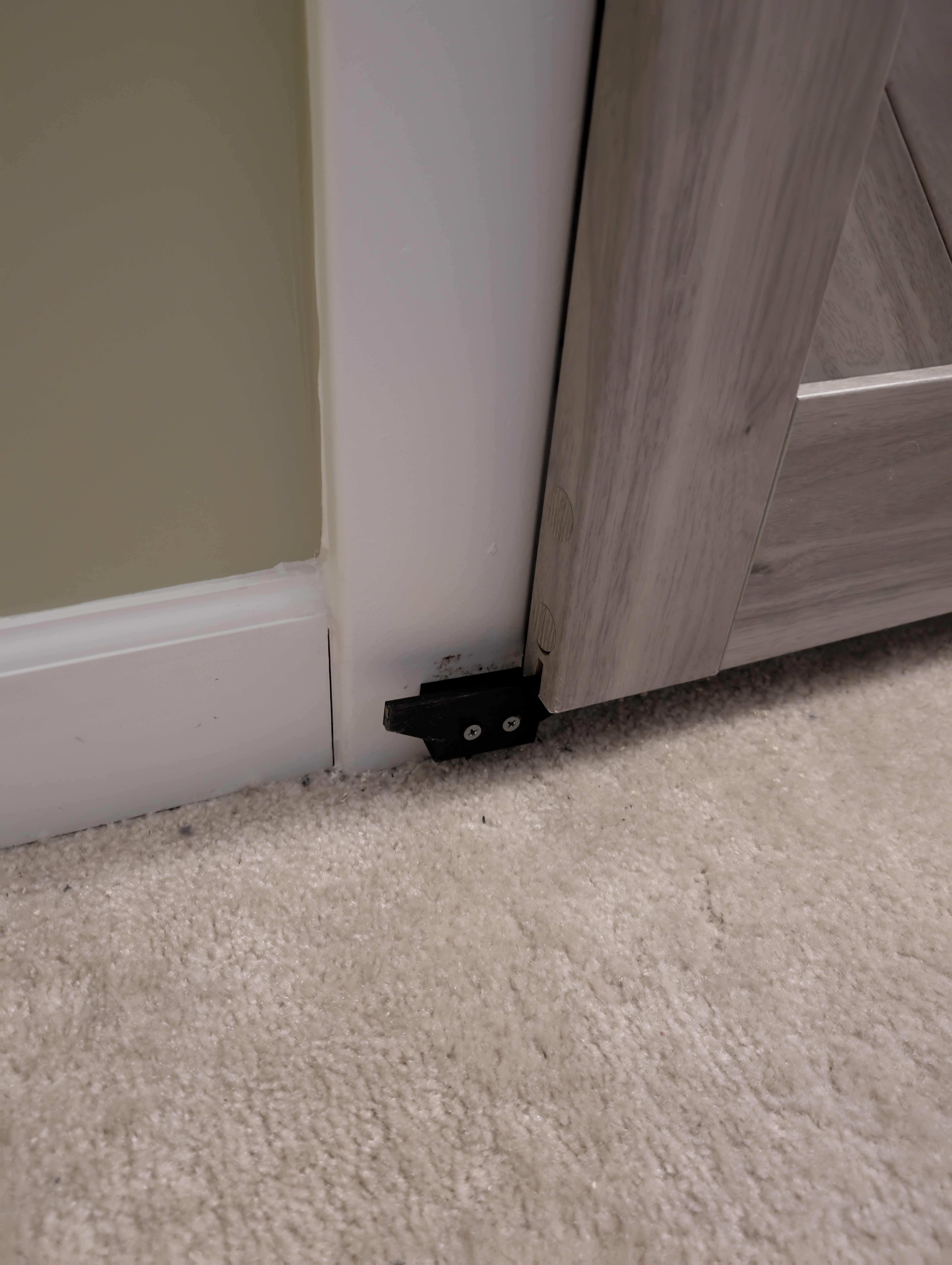 Barn Door Guide Track (Wall Mount)