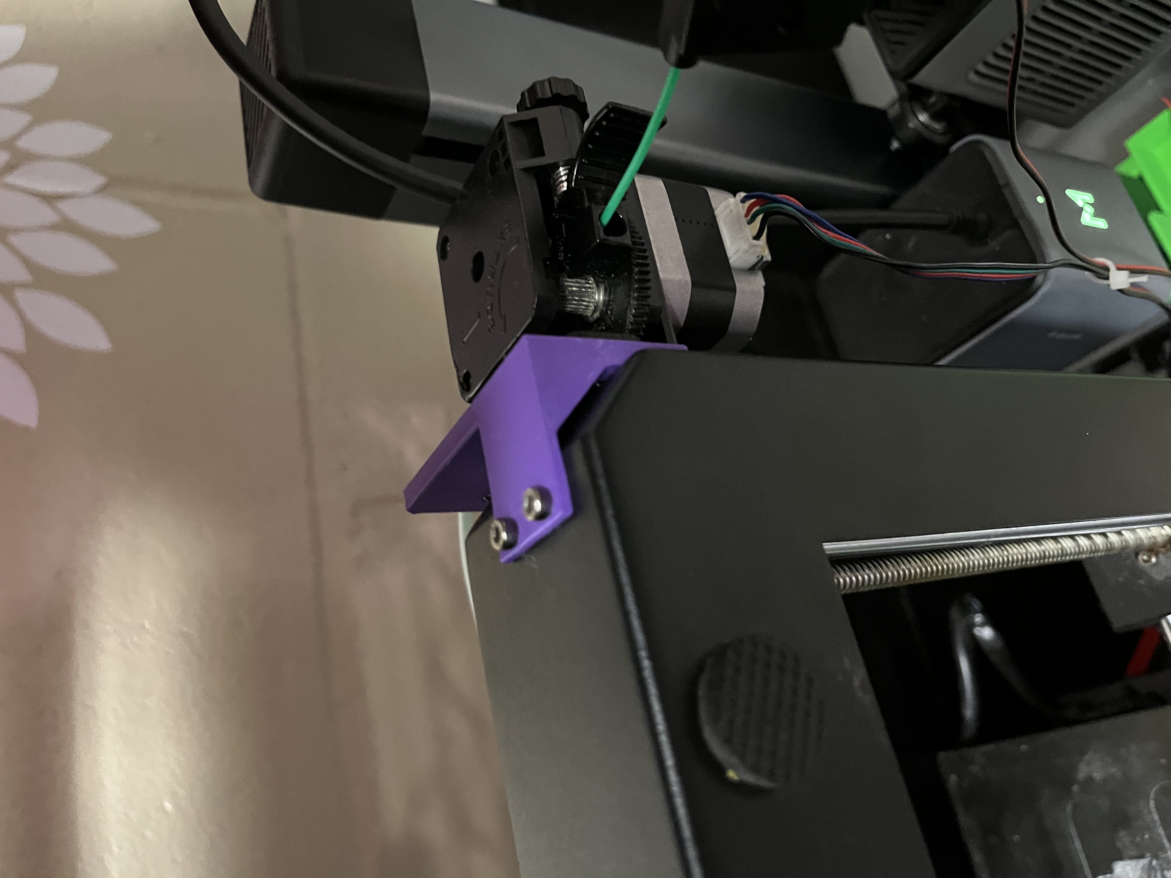 Mega S extruder relocation bracket — thumbnail 4