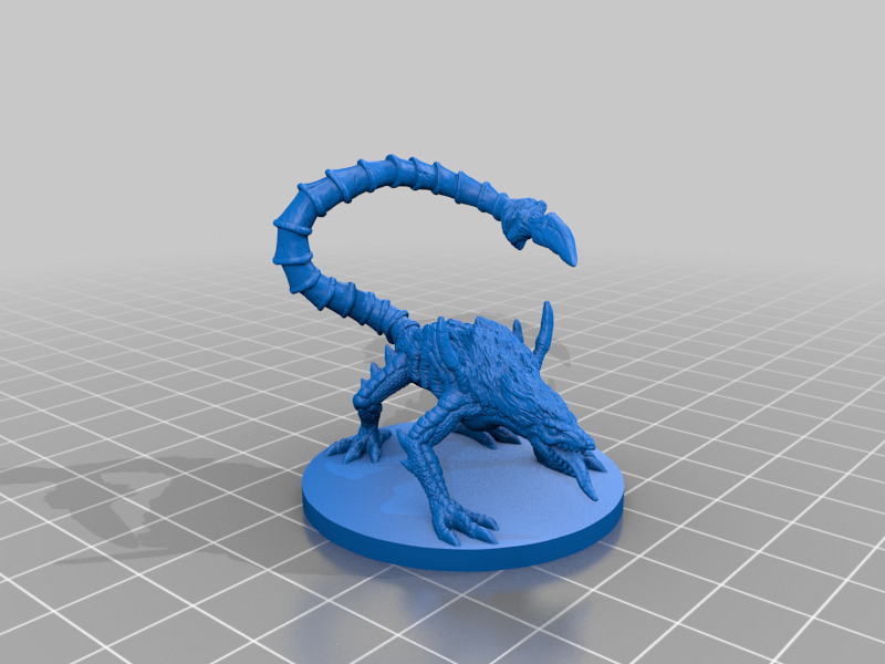 Miniatura 2 do modelo 3D Mystery Creature