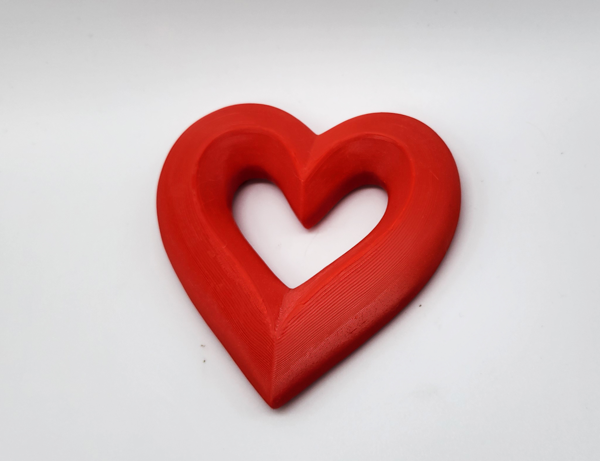 Beveled Heart - No Supports — miniatura 2