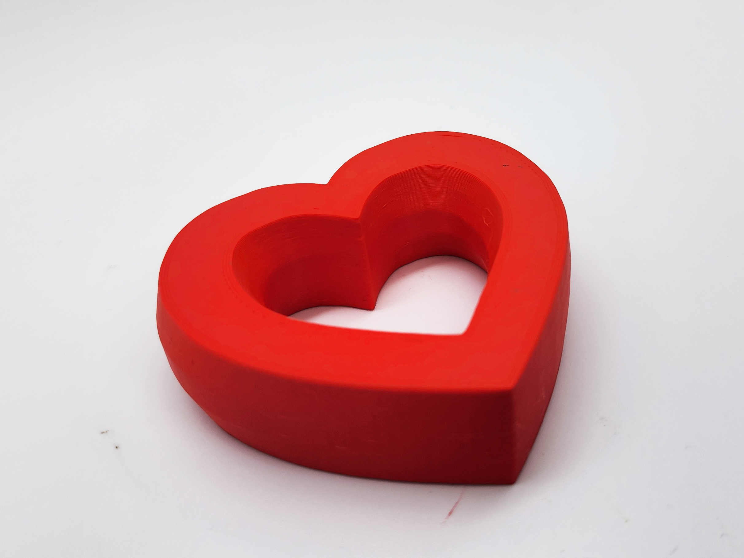 3D Rounded Open Heart - No Supports by Triple G Workshop | Download ...