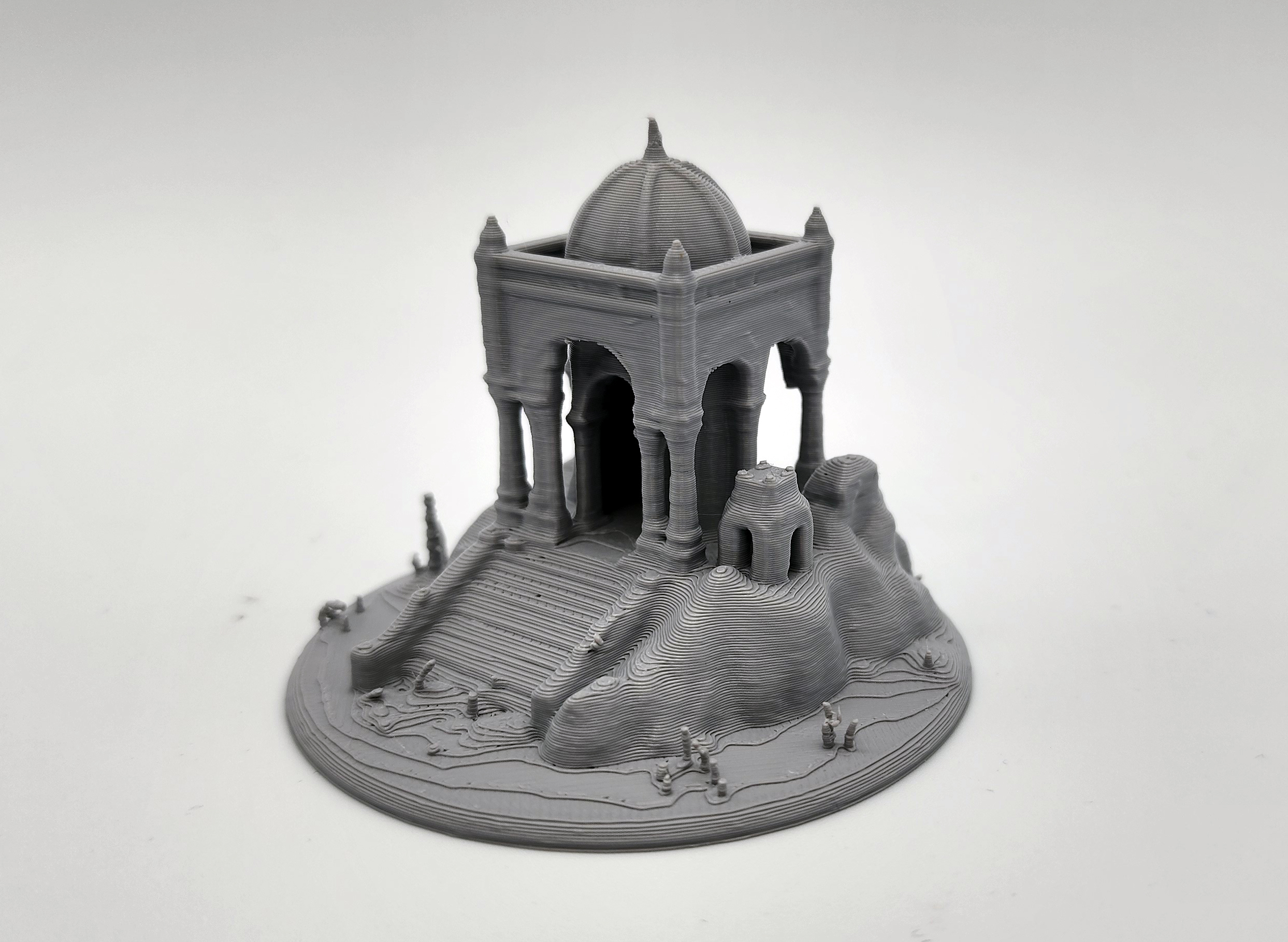 Desert Temple Miniature