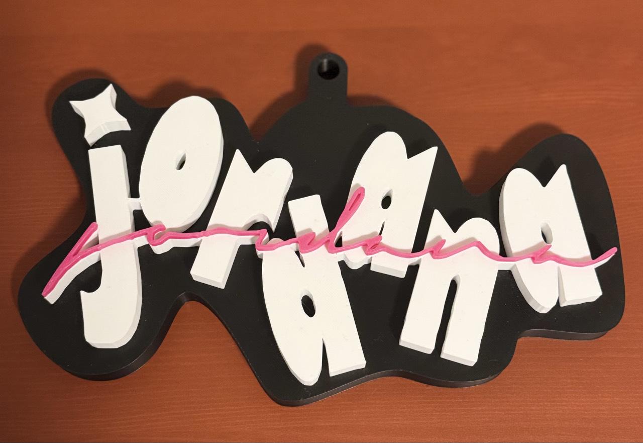 jordana name tag