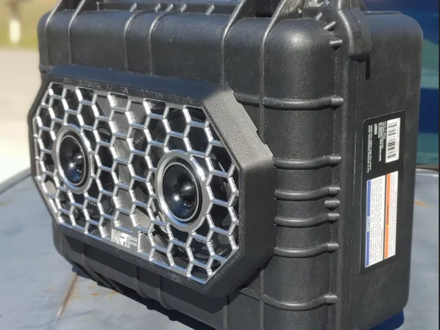 Apache 3800 dual recoil mx65 speaker grill and trim