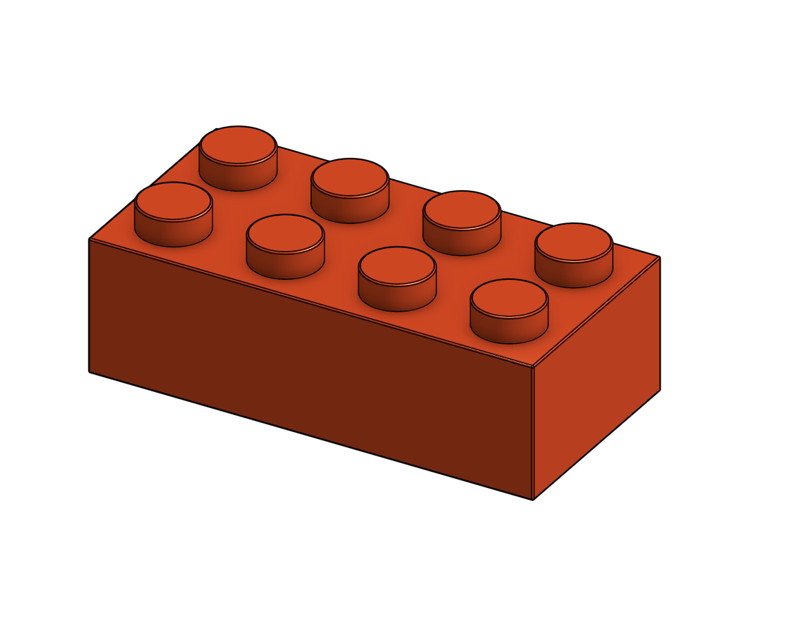 Lego 2x4 Brick