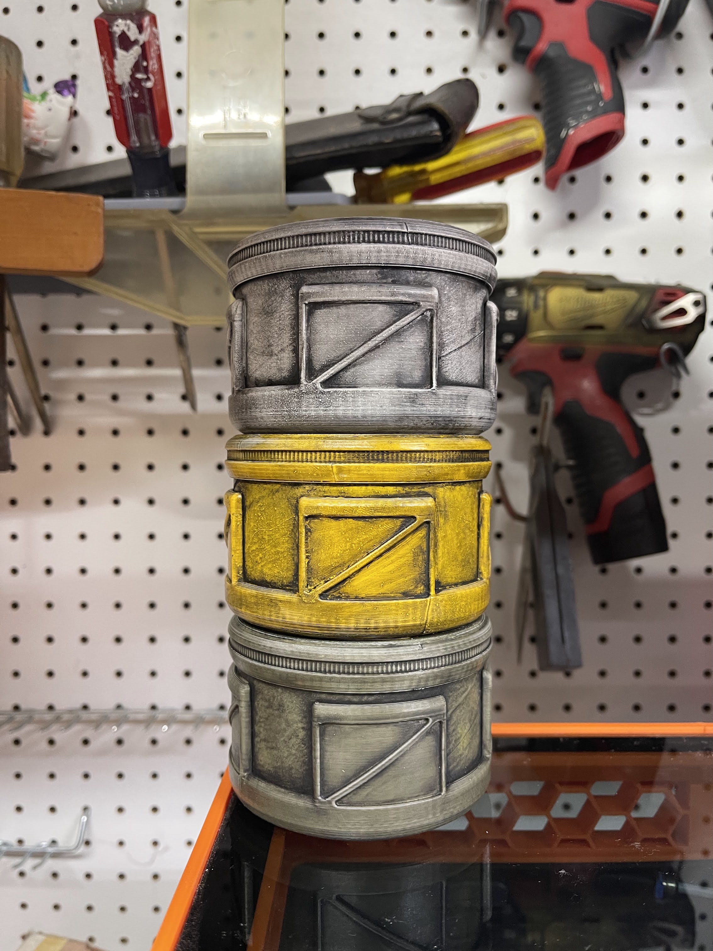 Spool Core Container/Jar (Bambu or Elegoo)