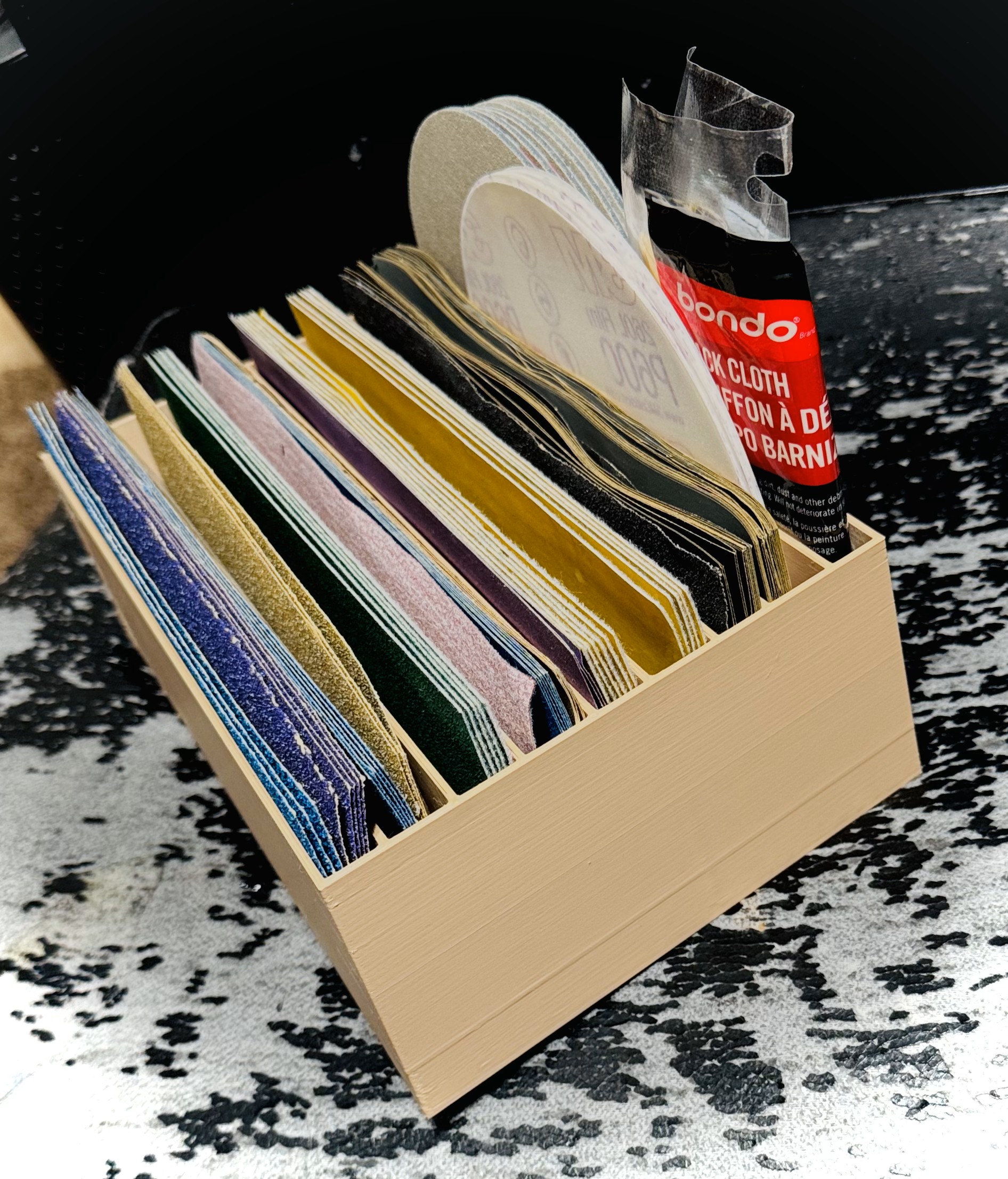 Sandpaper Sheet Holder