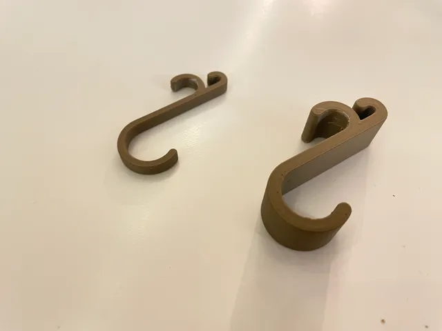 S Hook Clip for Wire Rack Shelving