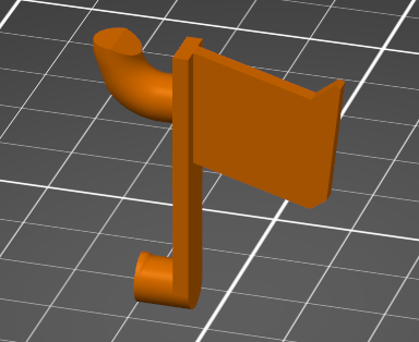 Wire brush Pegboard hook