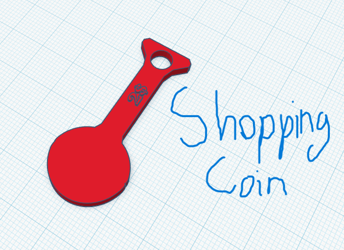 Shopping coin (Australian 2$)