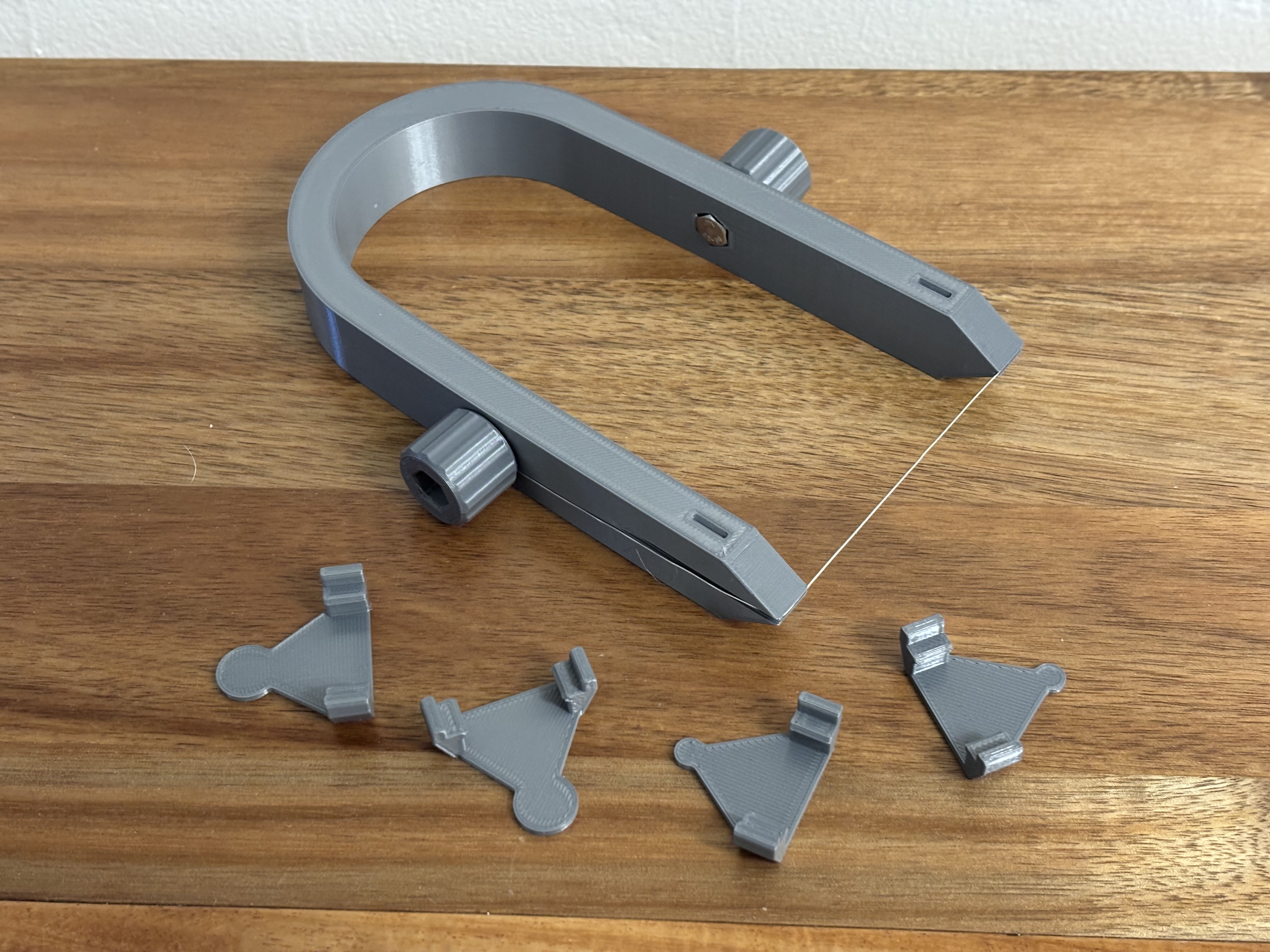 Pottery Wire Cutting Tool With Adjustable Offset — miniatura 8