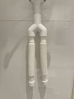 Hedgehog dryer Y-pipe adapter