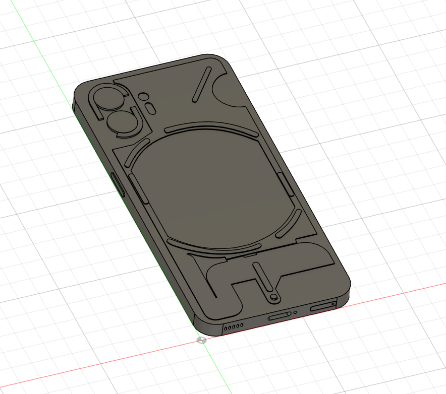 Nothing Phone (2) 3D Model