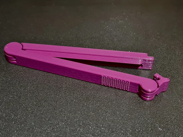 Bag Clip with strong hinges and a strong locking mechanism
