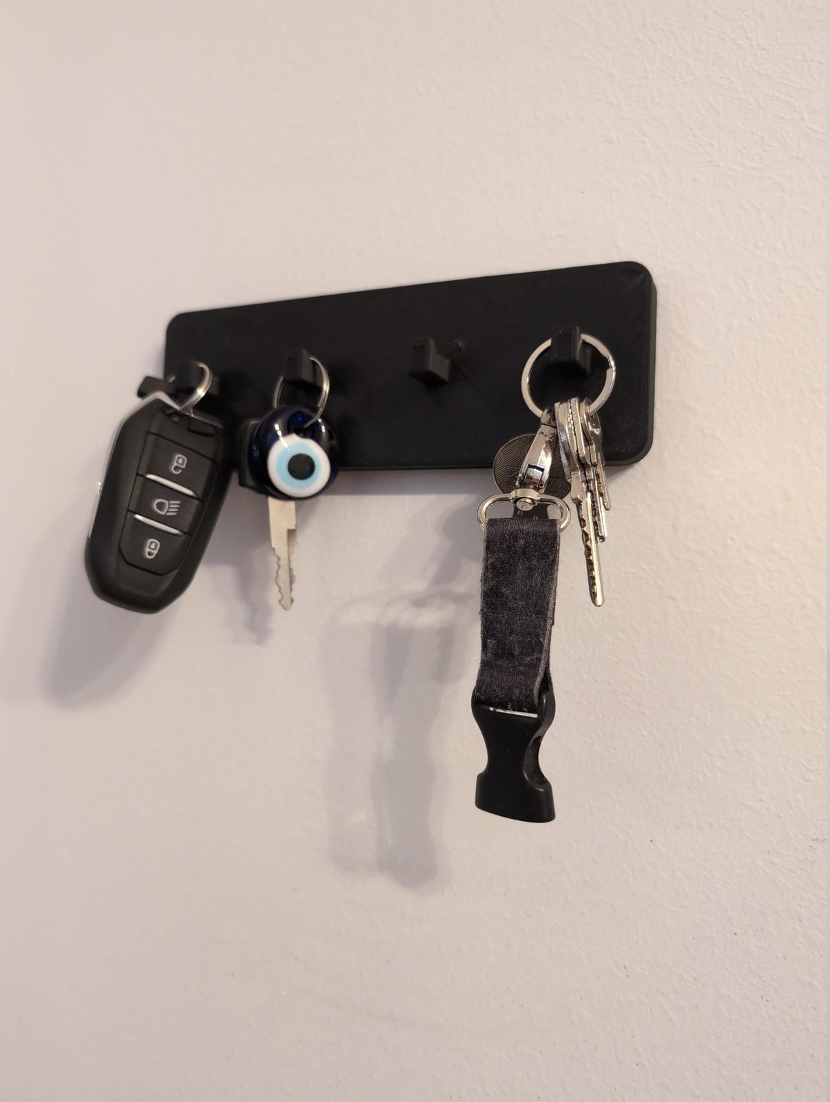 KEY HOLDER BOARD RACK invisible mounting / SCHLÜSSELBRETT Schlüsselhalter unsichtbare Montage