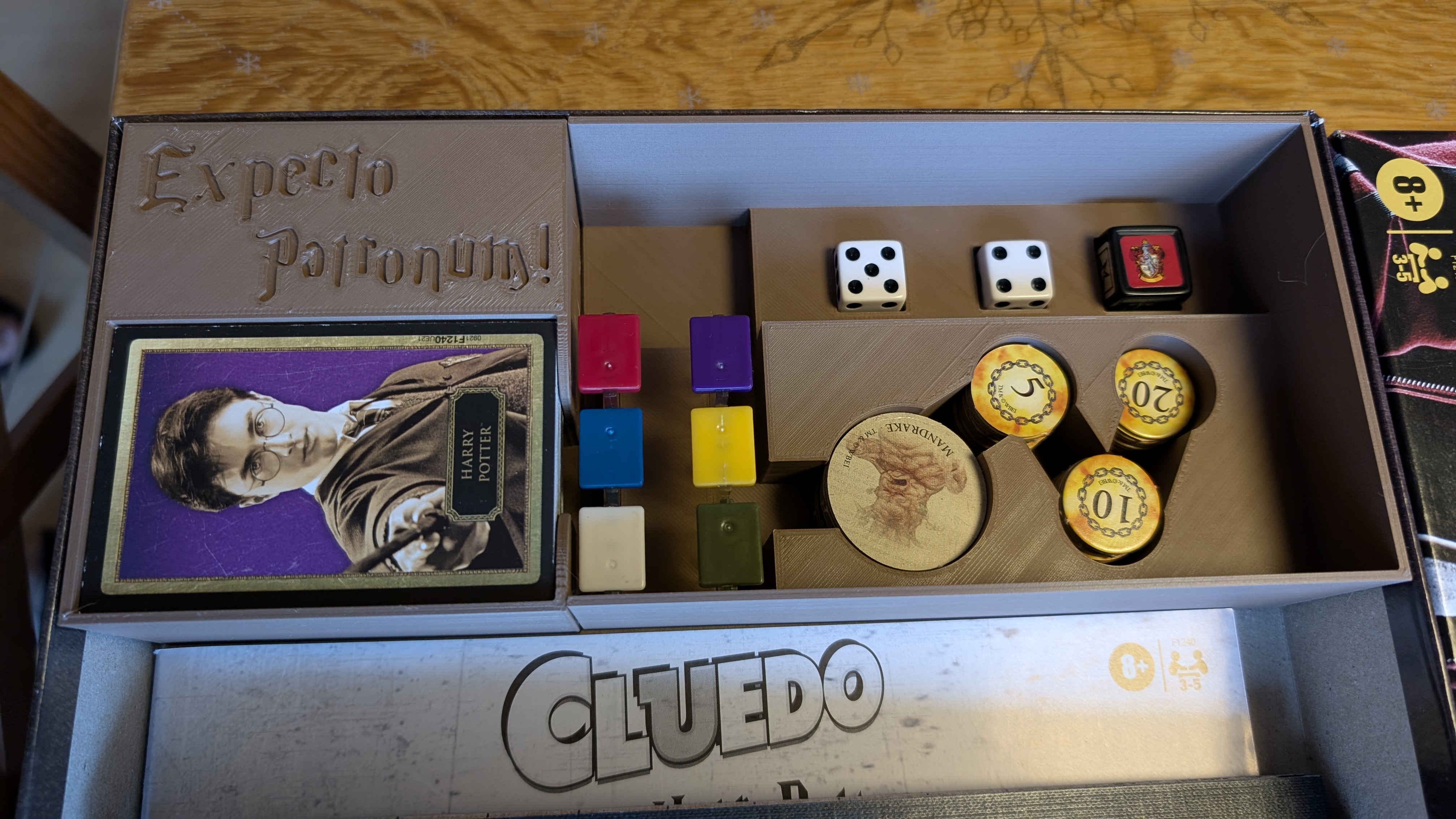 Cluedo Harry Potter insert