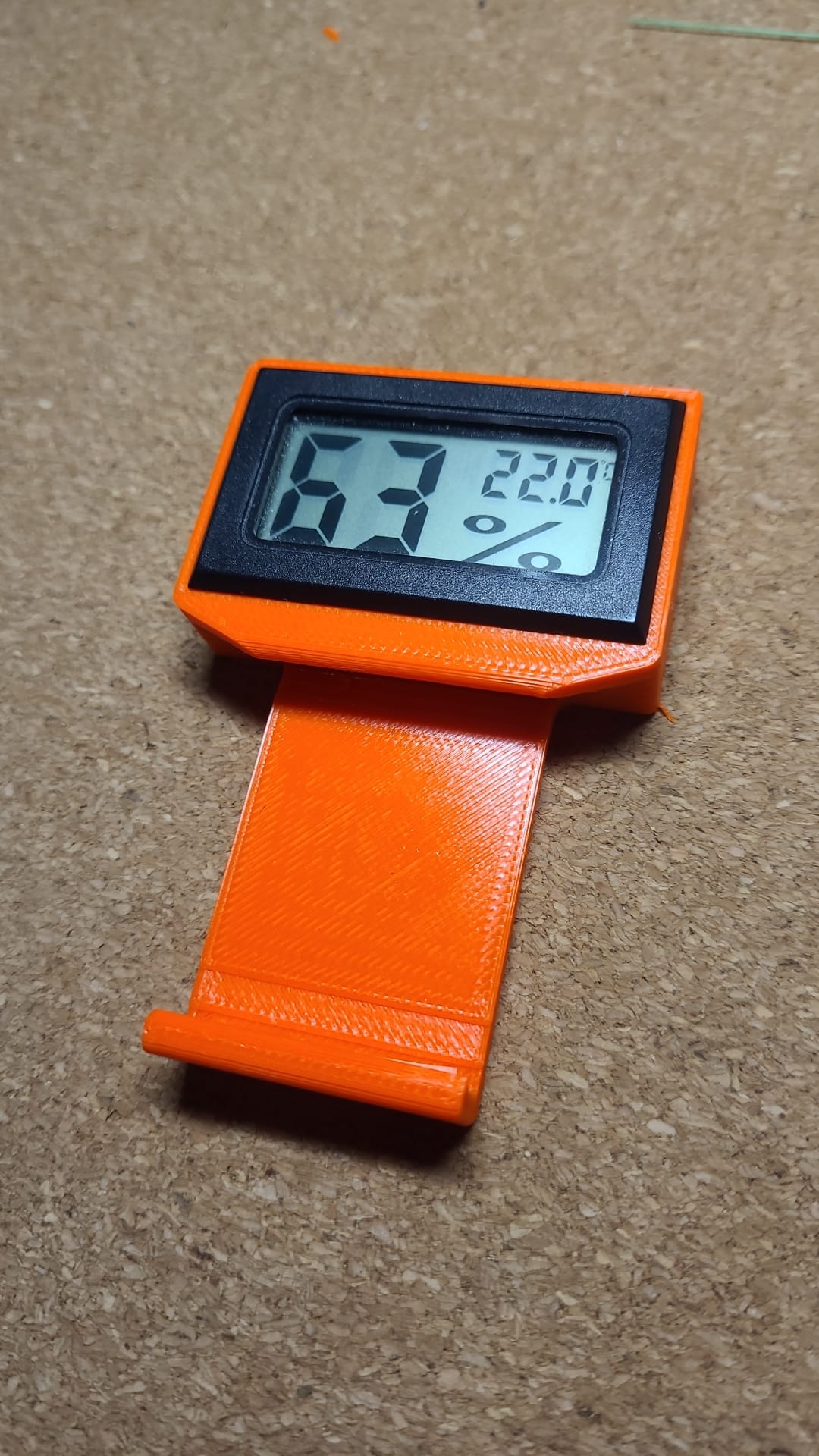 Humidity and Temperature Sensor Adapter / Holder / Mount - for  "Printer Frame" Prusa MK4S — miniatura 2