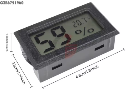 Humidity and Temperature Sensor Adapter / Holder / Mount - for  "Printer Frame" Prusa MK4S — miniatura 4