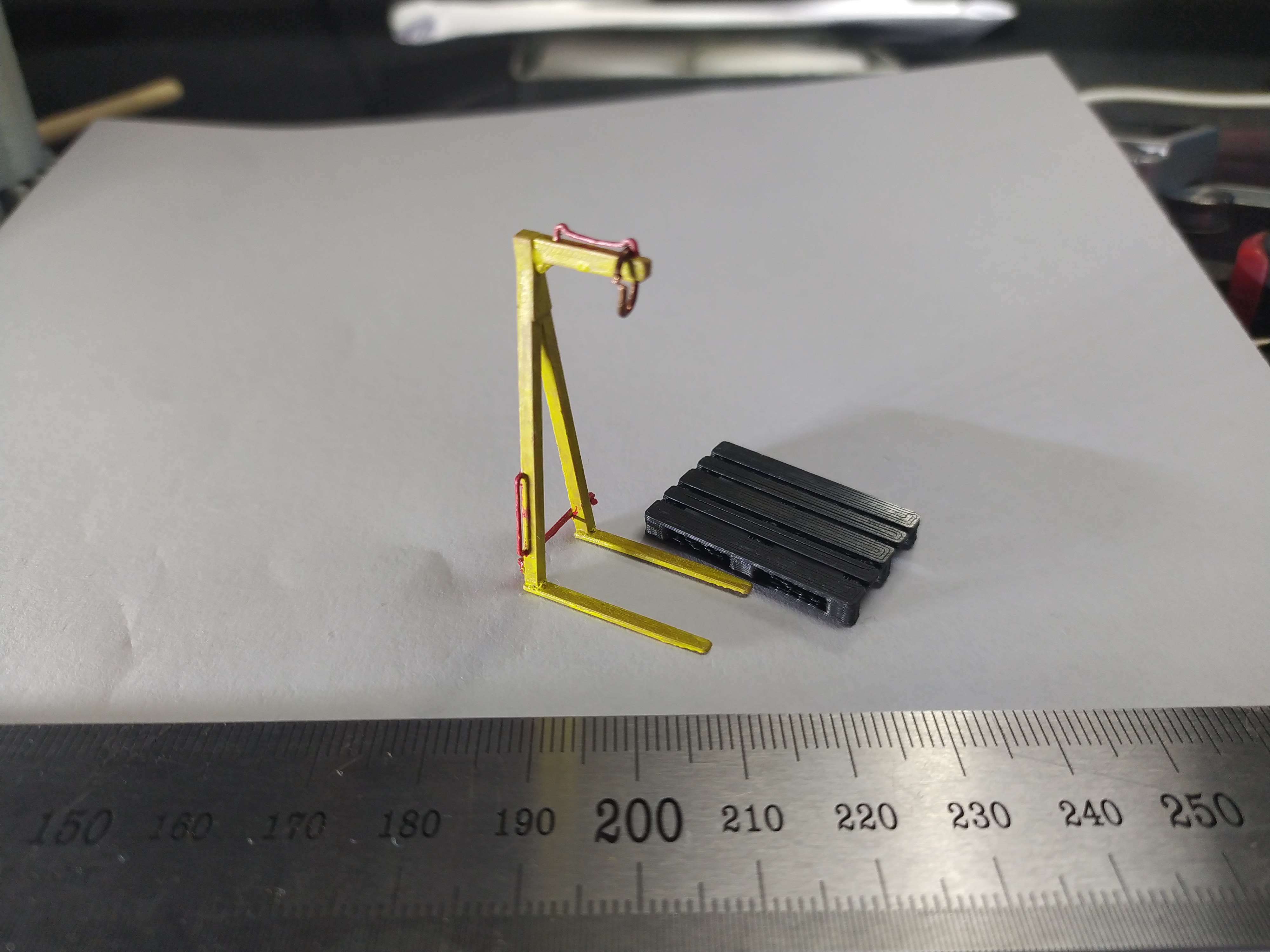 Paletové vidle 1:43  pallet forks