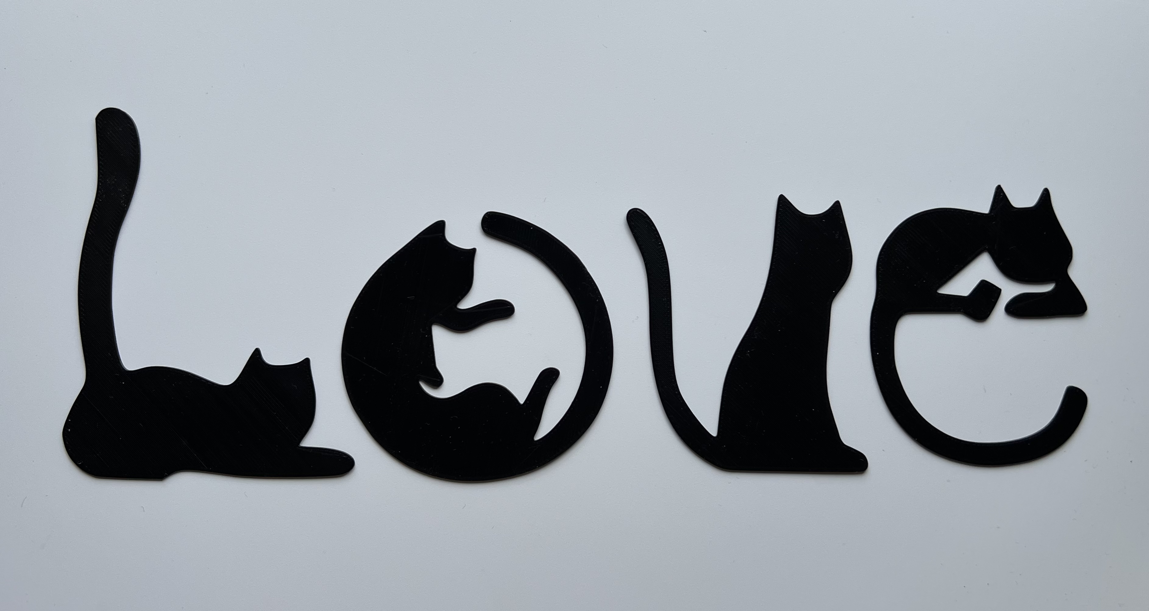 Cat Love Wall Art #1