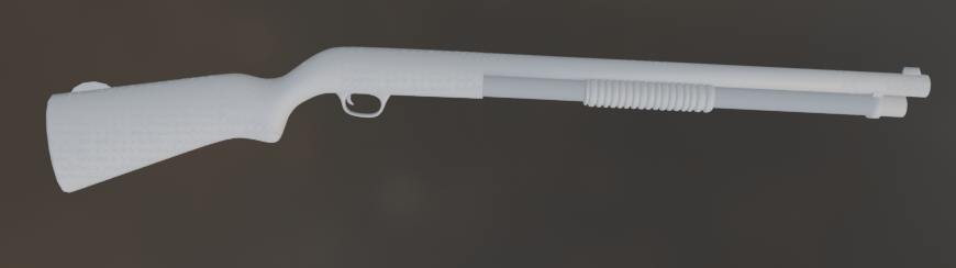 Shotgun only one piece