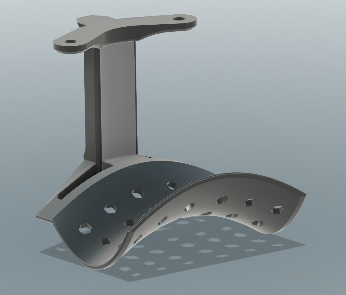 Under desk headphones hanger/stand/hook